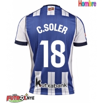 Camiseta Real Sociedad Carlos Soler #18 Primera Equipación 2025-26 manga corta